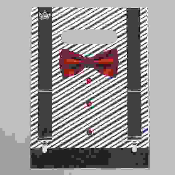 Пакет &quot;Костюмчик&quot;, полиэтиленовый с вырубной ручкой, 19х25 см, 30 мкм 9489587