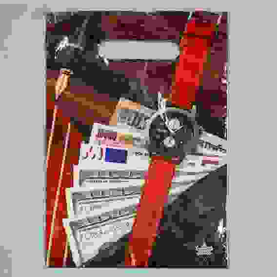 Пакет \"Мужской NEW\", полиэтиленовый с вырубной ручкой, 20х30 см, 30 мкм 4053029