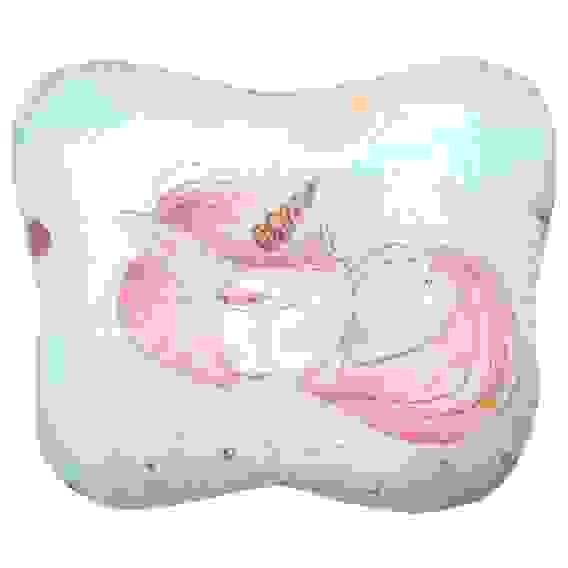 Подушка ортопедическая СТМ 25х30 рис. 13249-4 Единорог голубой