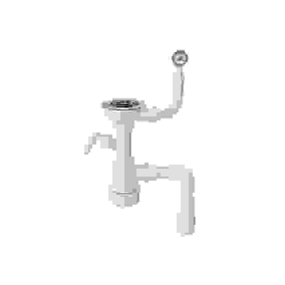 Сифон д/мойки с круг переливом выпуск 3 1/2 Nova