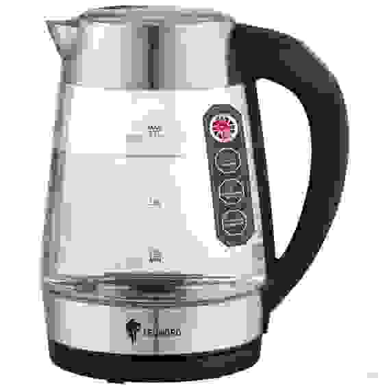 Чайник электрический Leonord LE- 1507 (1,7 л) стекло, пластик