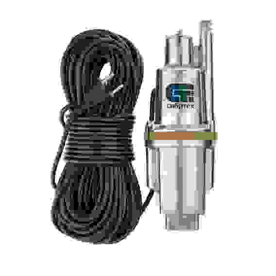 Насос вибрационный СВН300-25, верхний забор, 300 Вт, напор 75 м, 1200 л/ч, кабель 25 м// Сибртех