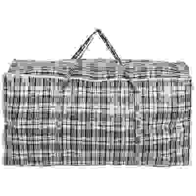 Сумка на молнии &quot;Клетка&quot;, 100*50*40 см, полипропилен