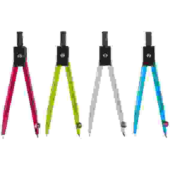 Циркуль ArtSpace металлический, 115мм, ПВХ чехол, ассорти