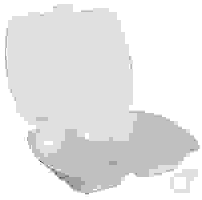 Ланч-бокс ВПС 2-секции *200 (247х206х(35,30)) (в полиэтилене)