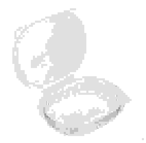 Контейнер с неразъемной крышкой 250 мл 159х130х30 мм РКС 250/1 (ОП) овальный Комус