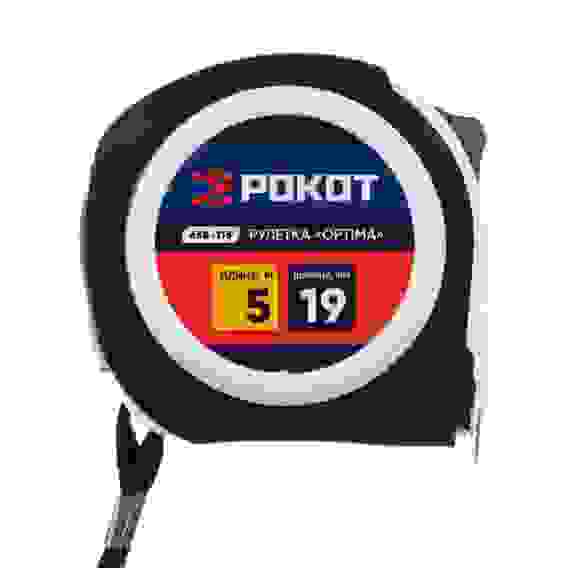 Рулетка 5м*19мм \"Optima\" РОКОТ