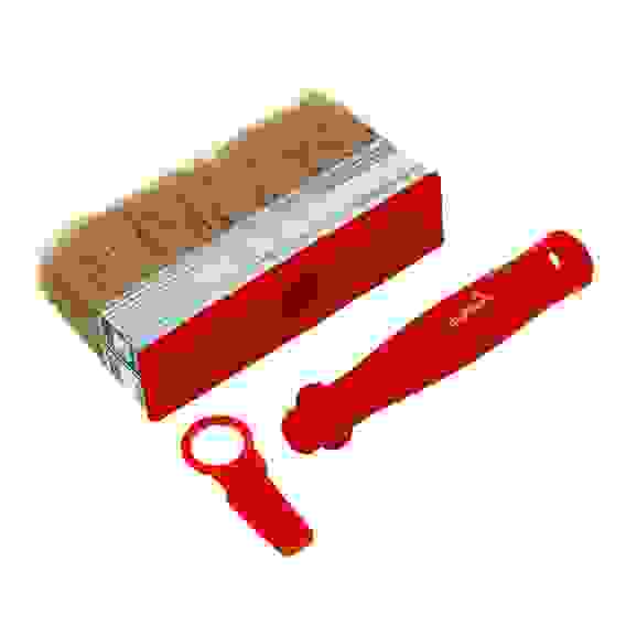 Кисть мини-макловица пластиковая ручка нат. щетина 40*140 HEADMAN