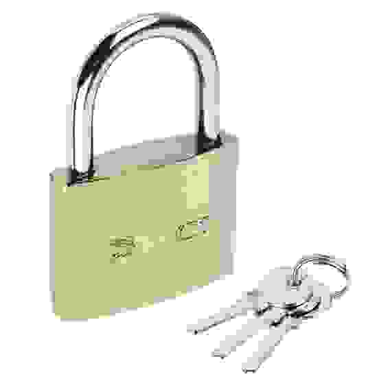 Замок навесной &quot;Золото&quot; 60мм РОКОТ