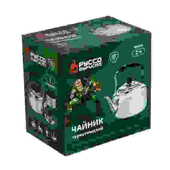 Чайник, РУССО ТУРИСТО, нерж.сталь, 2,0 л.