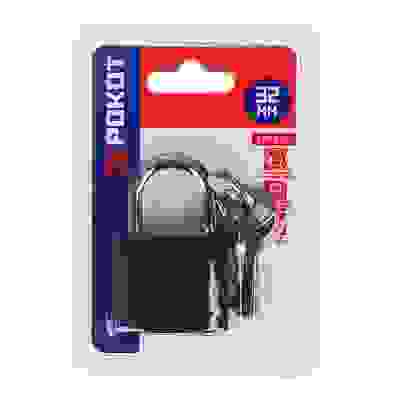 Замок навесной РОКОТ &quot;Серый металл&quot;, 32мм