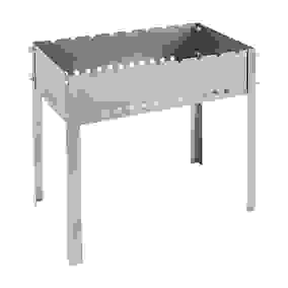 Мангал разборный в коробке, 500х500х300 мм, толщина стали 1,0мм GRILLBOOM