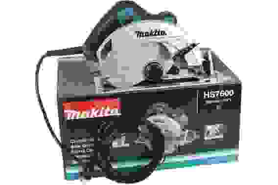 Пила дисковая Makita HS7600 (1200Вт.,5200об/мин.,190/185х30мм,рез64мм, стальное основание)
