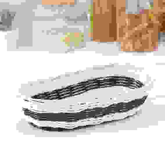 Корзинка для фруктов и хлеба &quot;Овал Шоко&quot; 26х14х6 см 4469364