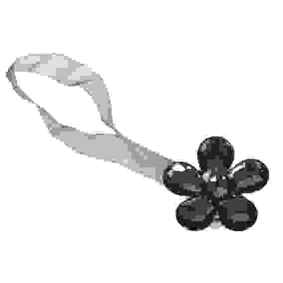 Подхват для штор магнитный PROVANCE 1-сторонний, пластик, "Цветок", d=5см, 3 цвета