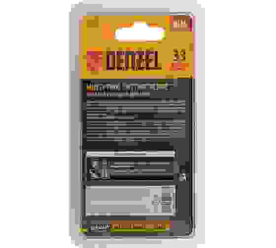 Насадка для МФИ режущая пазовая прямая, BiM, по металлу и дереву, 33 x 1,4 мм, мелкий зуб// Denzel