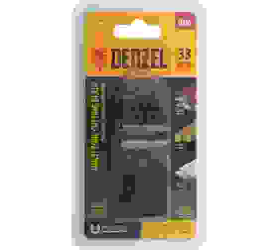 Насадка для МФИ режущая пазовая прямая, BiM, по металлу и дереву, 33 x 1,4 мм, мелкий зуб// Denzel