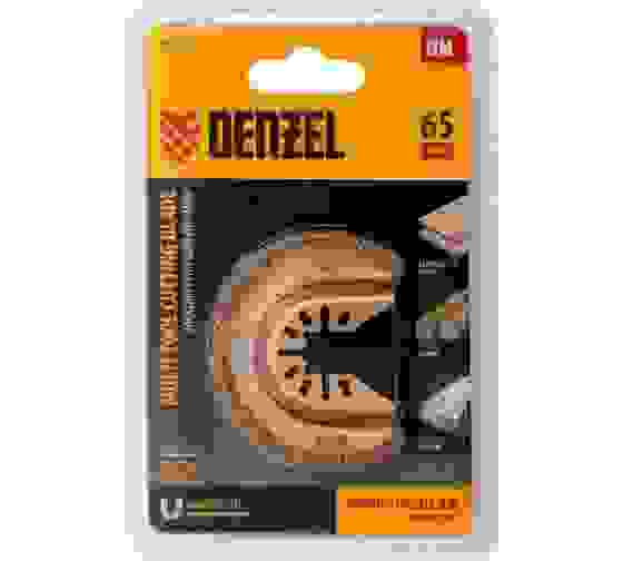 Насадка для МФИ режущая полукруг., HM, по плитке и дереву, 65 мм // Denzel