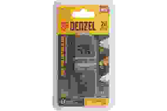 Насадка для МФИ режущая пазовая прямая, HCS, по дереву, 20 х 1,4 мм, мелкий зуб// Denzel