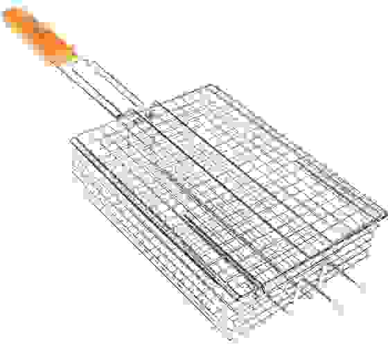 Решетка-гриль глубокая для мелких кусочков со съемной крышкой 25х18cm, ROYALGRILL™