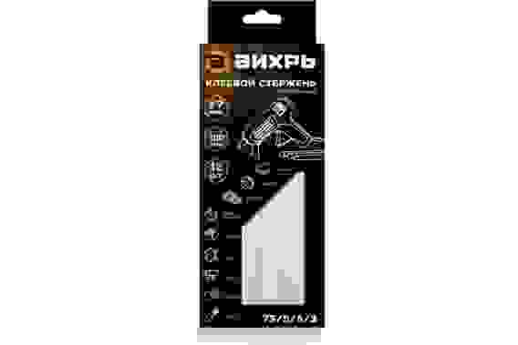 Стержень клеевой 7х100мм, 12шт Вихрь