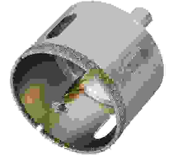 Коронка алмазная по керамограниту/керамике 55мм Вихрь