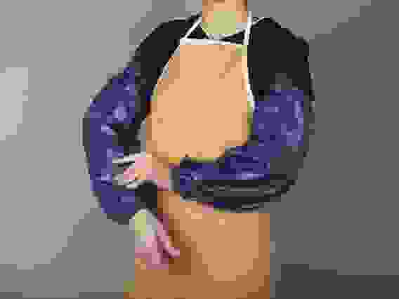 Нарукавники ПВХ КЩС, синий