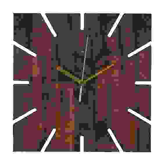 Часы настенные интерьерные из дерева 27 см &quot;Квадрат&quot;