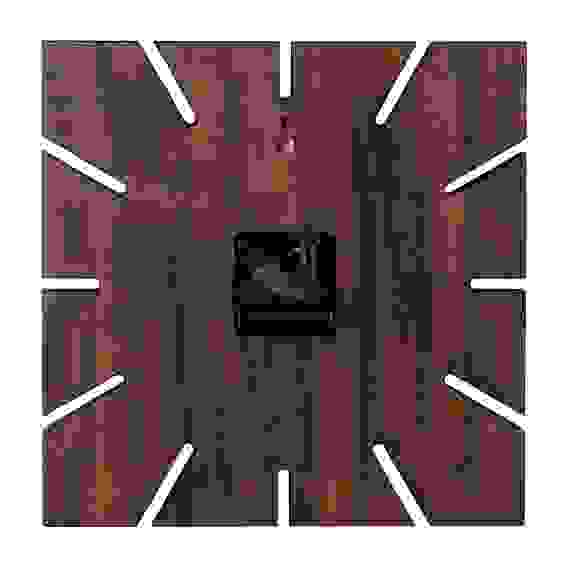 Часы настенные интерьерные из дерева 27 см &quot;Квадрат&quot;