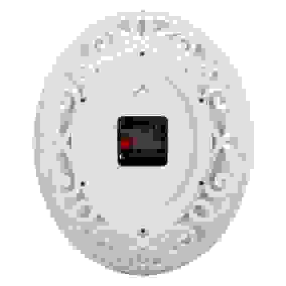 Часы настенные овал 31х26 см, корпус белый с золотом &quot;Классика&quot; &quot;Рубин&quot;