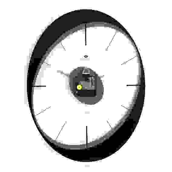 Часы настенные прозрачные, открытая стрелка &quot;Эллипс&quot;