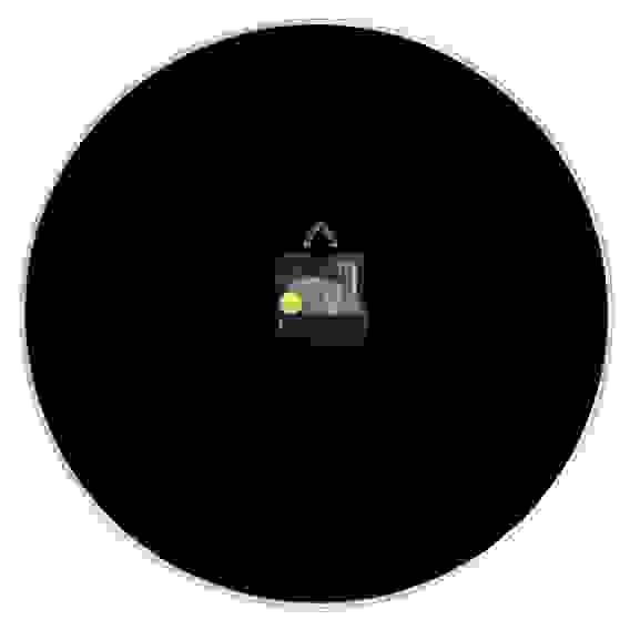 Часы настенные стеклянные d-39 см, открытая стрелка \"Пять\"