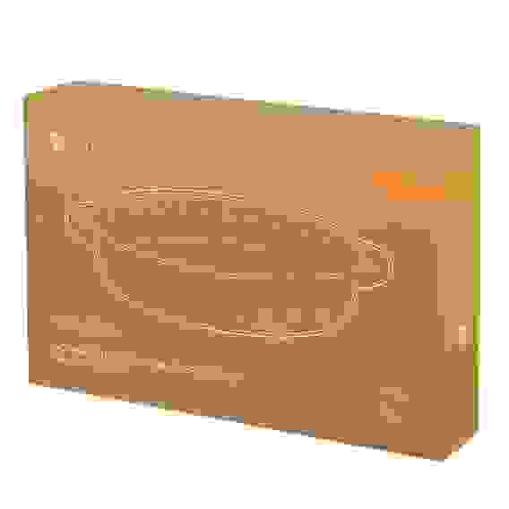 BY Форма для запекания и сервировки овальная с ручками, керамика, 34,5х22,5х5,5см, 1,6л, красный