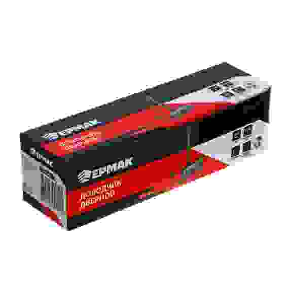 ЕРМАК Доводчик дверной для дверей массой 25-45 кг, размер 132*19, цвет серебро