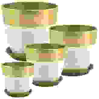 Горшок Паталь 1л 12см бутон валенсия оливка &quot;Сады Аурики&quot;