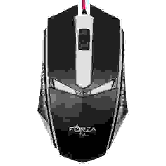 Компьютерная мышь проводная FORZA , 1200DPI, длина провода 130см, игровая, 4 цвета