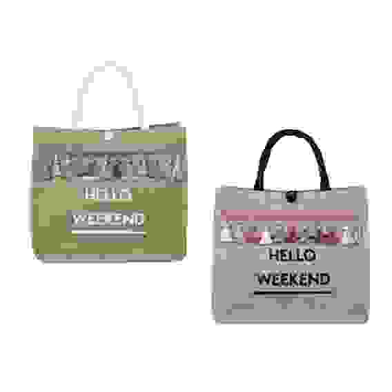 ЮL Сумка пляжная, 35х30х17см, 100% полиэстер, 2 цвета