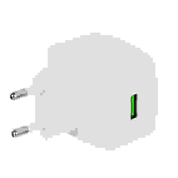 Сетевое зарядное BY устройство Экстрим, Быстрая зарядка QC3.0, 1xUSB, 3.4А, белый