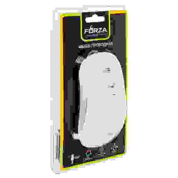 FORZA Компьютерная мышь проводная Lumy, 800/1200/1600/2400 DPI, подсветка
