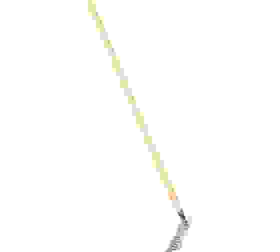 Грабли, нержавеющая сталь, 340х1300 мм, 14 витых зубьев, деревянный черенок, Россия// Сибртех