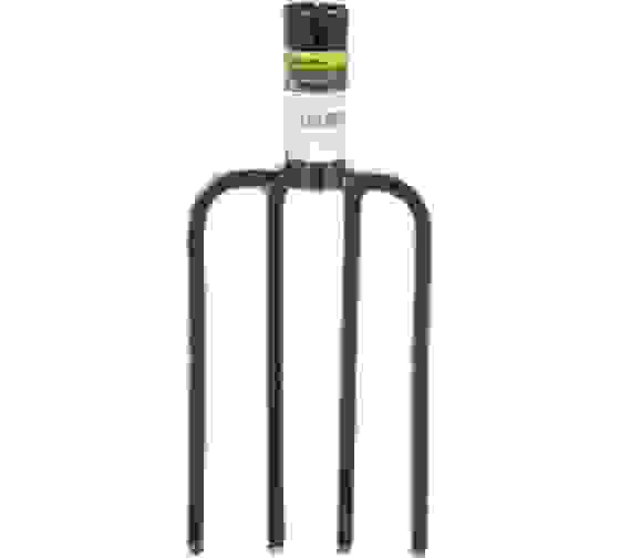 Вилы 4-х рогие, огородные, 185х270 мм, без черенка, Россия// Сибртех