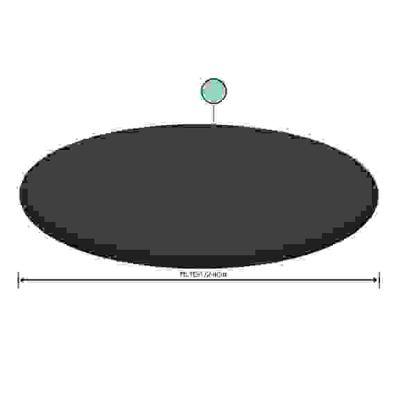 BESTWAY Тент для бассейнов с надувным бортом Ф244 см,280 см,58032