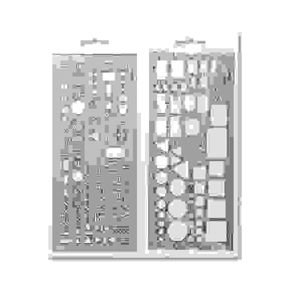Набор трафаретов Koh-I-Noor 3шт., европодвес