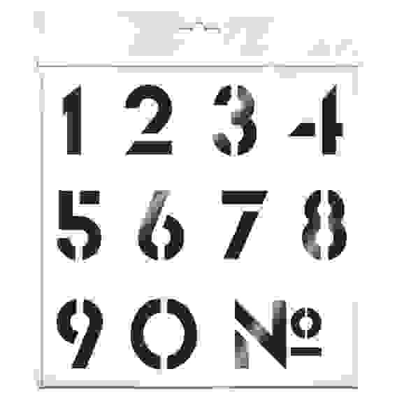 Трафарет ArtSpace 20*20см &quot;Цифры&quot;