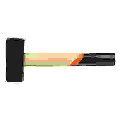 Кувалда, 2000 г, кованая головка, деревянная рукоятка 300 мм ЕРМАК