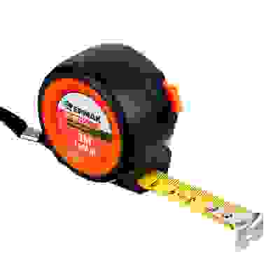 Рулетка Автостоп, ABS пластик, 3мх16мм ЕРМАК