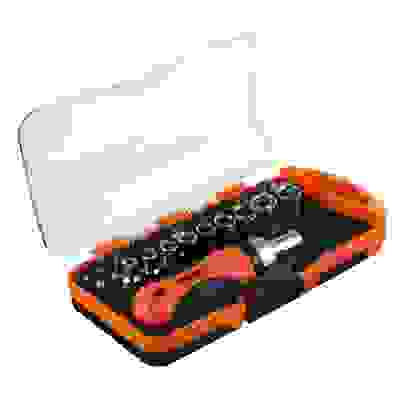 Отвертка с набором бит и головок, 38 предметов ЕРМАК