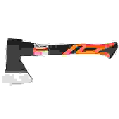 Топор кованый с фиберглассовой двухкомпонентной ручкой 800г ЕРМАК