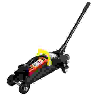 Домкрат гидравлический подкатной 2 т, высота подъема 130-315мм ЕРМАК