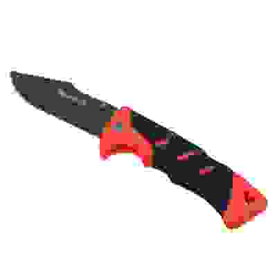 Нож туристический складной 22,5(9,7х0,35)см ручка двухкомпонентная ЕРМАК